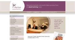 Desktop Screenshot of perlan.co.uk