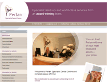 Tablet Screenshot of perlan.co.uk
