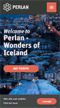 Mobile Screenshot of perlan.is